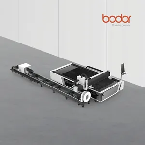 Bodor ekonomik A-T serisi cnc fiber lazer kesim makinesi metal boru ve levha kesme