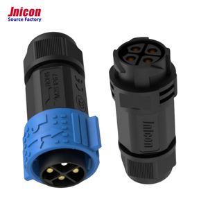 Jnicon <span class=keywords><strong>meilleur</strong></span> prix M25 IP67 Push Lock 4Pin 40A connecteur étanche mâle femelle câble fil prise E vélo batterie connecteur de stockage - Product Image 1