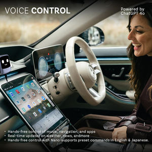 Ottocast <span class=keywords><strong>Android</strong></span> AI <span class=keywords><strong>Box</strong></span>, Control por Voz, CarPlay Inalámbrico, <span class=keywords><strong>Android</strong></span> Auto, <span class=keywords><strong>Android</strong></span> 13, 8+128G, Bluetooth 5.1, para Automóvil Universal - Product Image 3