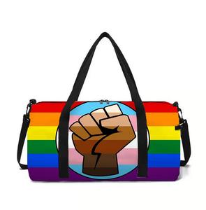 QtTTWE कस्टम स्पोर्ट्स ट्रैवल बैग फिटनेस कंधे बैग यात्रा ड्रम पॉलिएस्टर बैग बैग अभी तक कोई समीक्षा नहीं - Product Image 1