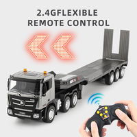 HUINA 1318 1/24 RC remorque plate-forme télécommande tracteur camion jouet ingénierie Construction véhicule pour enfants