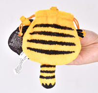 Sac à main en peluche écologique Anoeo G Cat, petit sac à main moelleux avec des yeux amusants, sac à bandoulière kawaii doux, sac à dos, cadeau de fête