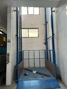 500 किलो-10 टी हाइड्रोलिक स्टील कार्गो लिफ्ट गाइड रेल होटल फ्रेट लिफ्ट लिफ्ट 380 वी चेन स्लिंग रिटेल हवाई काम - Product Image 5