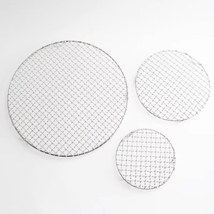 Thickened Stainless Steel BBQ Wire Grate Multisize Cooking <b>Grill</b> Net <b>for</b> Charcoal Oven - Product Image 2