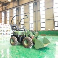 Vente directe usine – Chargeur électrique à énergie nouvelle certifié CE, capacité de charge 500 kg/800 kg, chargeur frontal conçu pour l'Europe