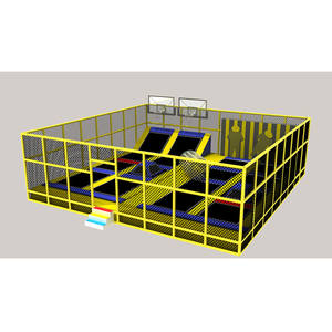 <span class=keywords><strong>Trampoline</strong></span> parc pour enfant, aire de jeux avec couverture, pour l'extérieur, livraison nationale - Product Image 2