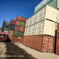 Conteneur sec d'occasion de haute qualité 40 pieds FCL LCL Chine Monde entier Certifié CSC Transport spécial