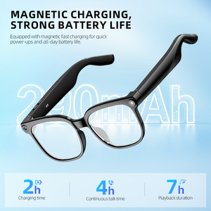<span class=keywords><strong>Gafas</strong></span> <span class=keywords><strong>de</strong></span> <span class=keywords><strong>Sol</strong></span> Inteligentes con IA, Cámara <span class=keywords><strong>de</strong></span> 800W, TR90, IP65, Resistentes al Agua, Traducción en Tiempo Real, Asistente <span class=keywords><strong>de</strong></span> Voz, Audio <span class=keywords><strong>de</strong></span> Oreja Abierta, Sonido Direccional - Product Image 4