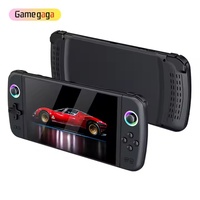 Console de jeu portable Gamegaga M27, écran IPS 7,0 pouces, 64 Go, 20 000 jeux, lumière RVB, joystick, portable, rétro, Wi-Fi, quad-core