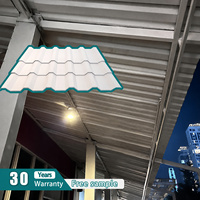 Tôle ondulée ASA PVC de haute qualité, facile à installer, anti-UV, coupe-vent, isolation acoustique, pour hôtel