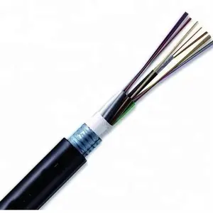 Manufacturer 48 core aerial single mode fiber optic cable price per meter