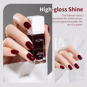 KUDAN 2026 Hochwertiger Ungiftiger Wasserlöslicher Abzieh-Nagellack Sicher für Kinder & Schwangere Frauen Einweich-Funktion Neueste Generation - Product Image 4