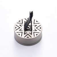 Diffuseur de parfum de voiture vert créatif Patten Diffuseur de parfum de voiture d'intérieur