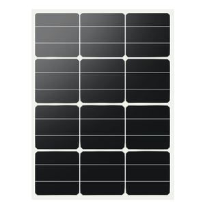 แผงโซลาร์เซลล์แบบยืดหยุ่นน้ำหนักเบา 50W 12V ชุดโซลาร์เซลล์แบบยืดหยุ่น - Product Image 2