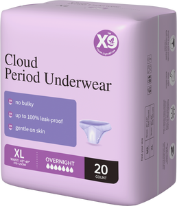 Mutandine Mestruali X9 per Donna, Assorbenti Igienici Usa e Getta, Protezione Mestruale Effetto Nuvola - Product Image 4