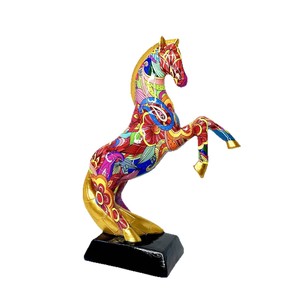 Escultura Artística de Caballo en Resina Epoxi Creativa para el Éxito, Decoración para el Hogar u Oficina, Regalo de Negocios de la Suerte - Product Image 5