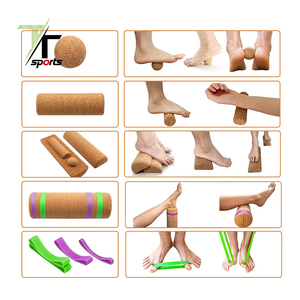 Planche d'équilibre en <span class=keywords><strong>liège</strong></span> personnalisable avec logo, rouleau <span class=keywords><strong>de</strong></span> massage 4-en-1 et balle, bandes <span class=keywords><strong>de</strong></span> résistance pour les orteils, sac <span class=keywords><strong>de</strong></span> transport et guide d'exercices - Product Image 6