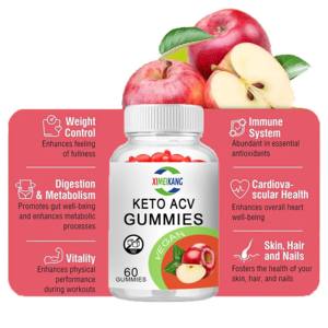 Gummies à l'extrait de vinaigre de cidre, best-seller, pour la gestion du poids, recette végétarienne, favorisent la combustion des graisses et la gestion du poids - Product Image 5