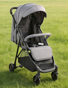 Passeggino per Neonati Approvato EN1888, Chiusura Rapida, Acciaio ad Alto Tenore <span class=keywords><strong>di</strong></span> Carbonio, Schienale Reclinabile Regolabile, Cintura <span class=keywords><strong>di</strong></span> Sicurezza a 5 Punti - Product Image 2