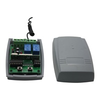 YET402PC-2.0 Récepteur sans fil universel 2 canaux 433 MHz à code d'apprentissage pour télécommande