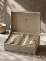 Boîte en papier cosmétique, coffret cadeau pour soins de la peau, emballage personnalisé, fournisseur de boîtes rigides haut de gamme, fabricant en gros, commande en gros, vente au détail