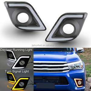 LED 주간 실행 안개등 DRL 도요타 <span class=keywords><strong>Hilux</strong></span> Revo 비고 2015-2017 에 대 한 방향 지시등 - Product Image 3