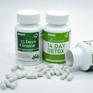 Chinaherbs - Suplementos Quemagrasas para la Pérdida de Peso, Cápsulas de Gel Suave para el Apoyo Intestinal y del Colon de 15 Días - Product Image 1