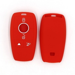 Cổ phiếu nhà máy 4-nút Silicone chìa khóa xe trường hợp bìa cho New Mercedes-<span class=keywords><strong>Benz</strong></span> mềm chìa khóa xe chủ cao su món quà mới lạ - Product Image 2