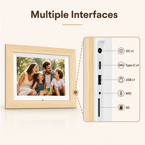 Marco de Fotos Digital Inteligente de 7 Pulgadas con Wi-Fi, Pantalla Táctil IPS HD 1040x600, Reproductor de Fotos y Videos MP4/MP3, Calendario, Reloj, Rotación Automática - Product Image 3
