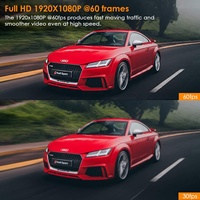 Pour voiture enregistreur de pilote 2160P avec gps wifi double caméra avant et arrière supercondensateur boîte noire voiture conception cachée caméra de tableau de bord 4K