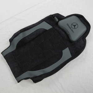 Housses de siège complètes pour camion GANE en cuir imperméable et résistant aux taches, <span class=keywords><strong>4</strong></span> pièces, style luxueux toutes saisons pour Mercedes Benz - Product Image 3