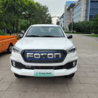 Pickup chinois pas cher 4x4 Foton ETunland pick-up électrique à double cabine 536 km LHD RHD Pickup Truck en vente