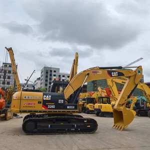Excavadora de cadenas CAT 320D de 20 toneladas usada para sitios de excavación medianos, excavadora Caterpillar de Japón a buen precio para granjas - Product Image 4