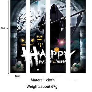 ผ้าพื้นหลังฮาโลวีนอุปกรณ์ตกแต่งบรรยากาศปาร์ตี้ฮาโลวีนรูปภาพใหม่ในวันหยุด - Product Image 2