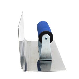 Alat kekang beton trotoar baja tahan karat/baja biru tingkat industri dengan pegangan kayu/plastik - Product Image 4