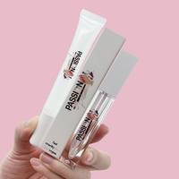 Tube de brillant à lèvres carré personnalisé 7 ml, emballage cosmétique transparent pour brillant à lèvres