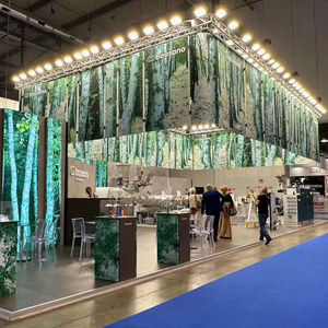 هيكل المعرض الصلب والخشب وحدات كشك مؤقت حل التجميع السريع تصميم احترافي مخصص 4-5 متر الارتفاع - Product Image 4