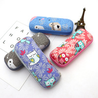 Étui à lunettes EVA avec fermeture éclair, pochette de voyage pour lunettes de soleil pour enfants et jeunes