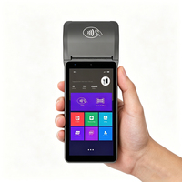 PDA Móvil RK28 con Android 13, Impresora Térmica, Pantalla Táctil HD de 5.5 Pulgadas, 2 GB de RAM, 32 GB de ROM, Lector de Tarjetas NFC para Restaurante o Tienda
