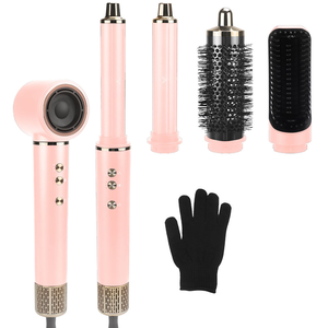 Ensemble de brosses tout-en-un pour sèche-cheveux de salon professionnel <span class=keywords><strong>Brosse</strong></span> pliable pour sèche-cheveux avec peigne à air chaud Multi Styler - Product Image 2