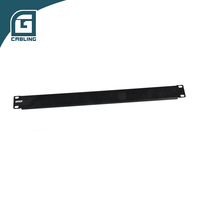 Gcabling 1U 19'' Accessoires pour armoire réseau, Panneau de remplissage vierge pour gestion de câbles, Plaque de rack pour serveur