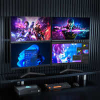 Mini PC de jeu I5 9400F I9 9900KF I7 I3 RTX 3050 8G Ordinateurs de bureau Gamer HD DP 4 X 8K Win11/Linux Barebone Host