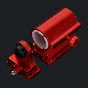 Fishing Umbrella Stand Aluminum Magnesium Alloy Red Split Type Mounting <b>Bracket</b> For Outdoor Use - Product Image 1