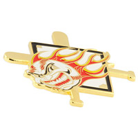 Pins de revers personnalisés en métal pour équipes de baseball, pins en émail poli avec impression UV, pins de trading pour casquettes et chapeaux sur le thème des logos sportifs