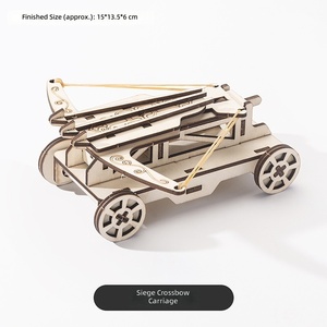 Kit d'expériences scientifiques sur le bois, ensemble de construction éducatif pour garçons et filles de 0 à 3 mois - Jouet STEM - Product Image 1