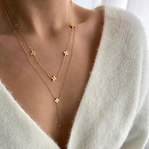 Collar con colgante personalizado de acero inoxidable 316L, chapado en oro PVD de 14K/18K, joyería fina, collares de moda para mujer - Product Image 2