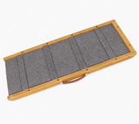 WDF ODM/OEM Planche à gratter carrée en bambou pour ongles de chiens et chats