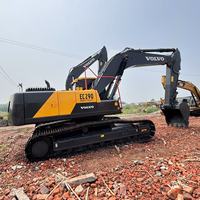 Volvo EC290 İkinci El Ekskavatör Güçlü Hafriyat Ekipmanı Orjinal Motorlu Kullanılmış Ekskavatör Satılık