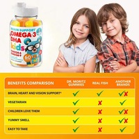 Tianyuan Multi Vitamine pour Enfants Quotidien Complet Contient de la Vitamine a C D E B6 B12 et un Soutien Immunitaire au Zinc Convient aux Enfants