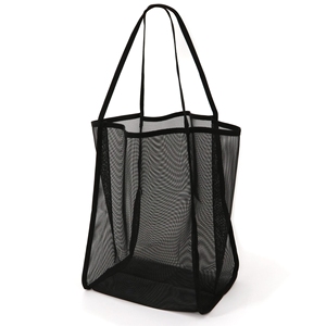 Borsa a Rete di Grande Capacità, Borsa Trasparente per la Spesa, Borsa per Supermercato e Spiaggia - Product Image 1